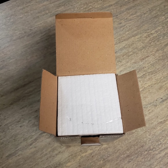 NIB Mosaic glass lamp w remote/ wrought iron stand - Picture 2 of 7